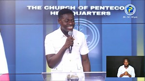 📹 | Kweku Teye ministers at the Special Evening Service. | THE CHURCH OF PENTECOST