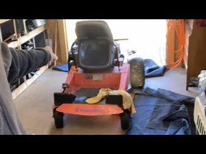 Husqvarna zero Turn Drive belt install￼