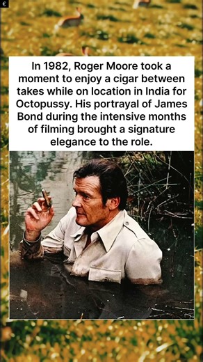 “Roger Moore Between Takes: Rare Octopussy Set Photo Captures Bond’s Classic Cool in 1982”.