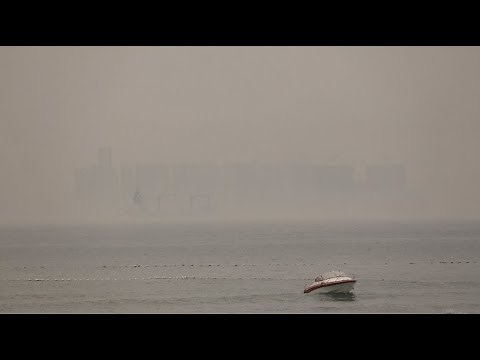 Floating City Mirage in East China
