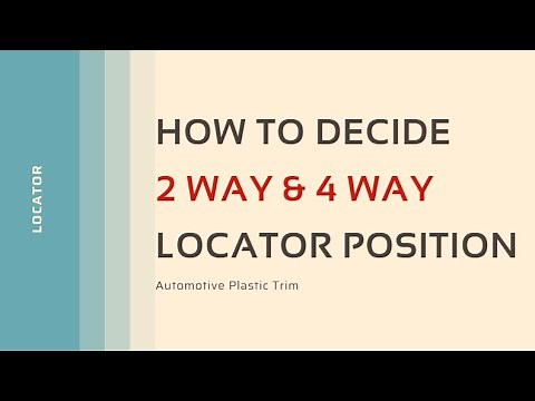 How to decide 2 way and 4 way Locator position
