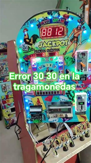 How to fix error 3030 on the slot machine
