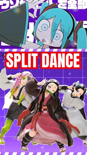 Demon Slayer | Split Dance | Nezuko | Demon Slayer MMD #shorts #demonslayer #DemonSlayer #DemonSl...