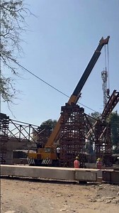 Bow string arch bridge under construction #singrauli#construction#railwayconstruction#bridgeengineer
