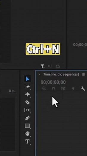 How to Create a New Sequence in Premiere Pro