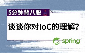 【5分钟背八股】550：谈谈你对IoC的理解？