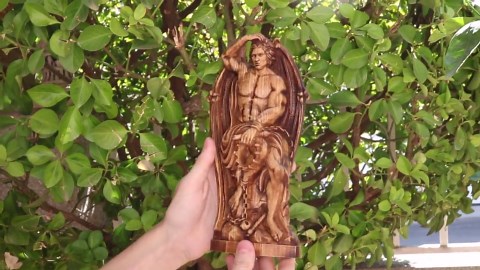 Lucifer Statue: Occult Satan Altar Decor - Etsy