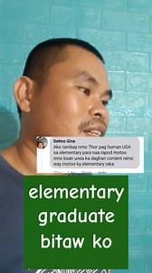 Elementary graduate man gyod ko higala mao bitaw nga naka highschool ko #highlightseveryone #viralvideochallenge #follower #worship | Sidetrip Ni Dong