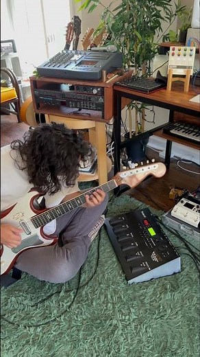 Roland VG8 + Tascam Portastudio #guitar #guitarist #rolandvg8 #tascamportastudio #producer