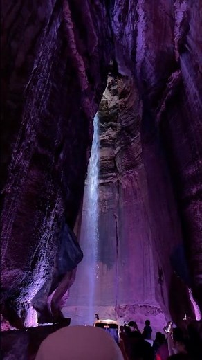 Underground Magic: Ruby Falls Illuminated in Lookout Mountain Cave