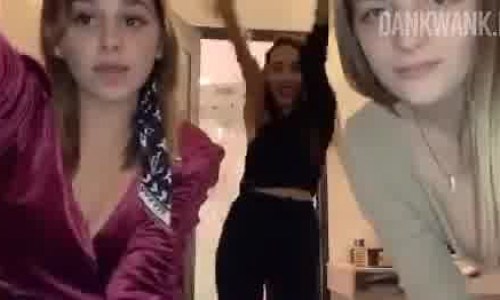 Group Of French Girls Getting Real Naughty - Periscope Live