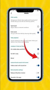 How to Turn Off Autoplay on Facebook | Facebook Autoplay Off Setting 2025 #instagram #shorts