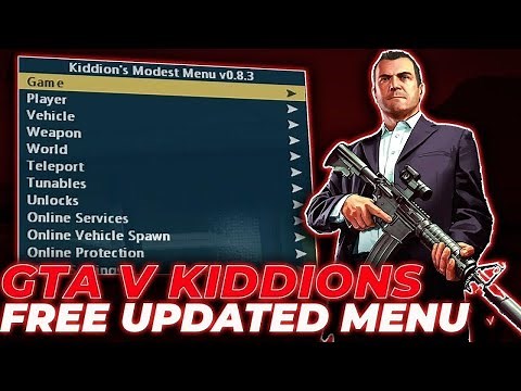 GTA 5 Mod Menu | BEST Kiddions Hack Menu | Gta 5 Online Mod Menu