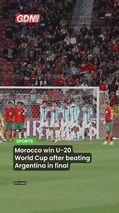 39K views · 1.2K reactions | Morocco win U-20 World Cup after beating...