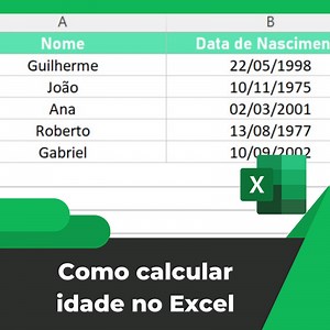 Calcular idade no excel - Smart Planilhas