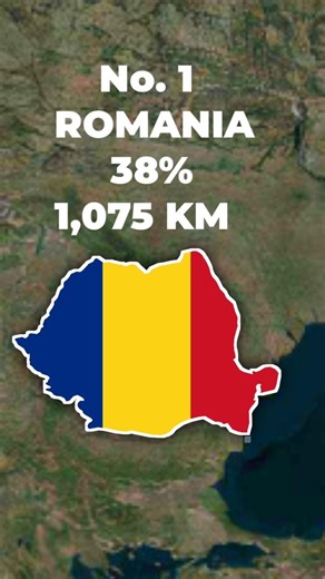 Which country OWNS the most of the Danube? 🗺️