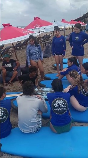 🏄 Learning to surf at Kuta Beach, Bali🌊✨ First waves, first wipeouts, and unforgettable memories! 🇮🇩