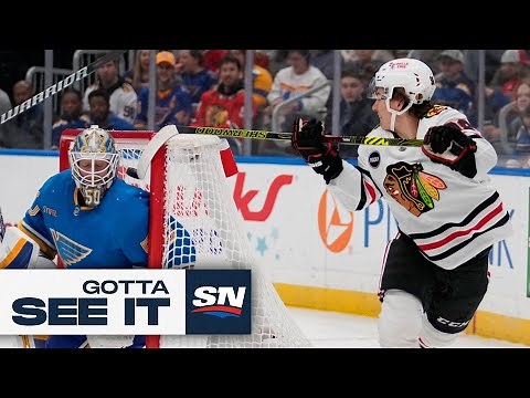 GOTTA SEE IT: Connor Bedard Pulls Off The MICHIGAN To Even Game vs. Blues