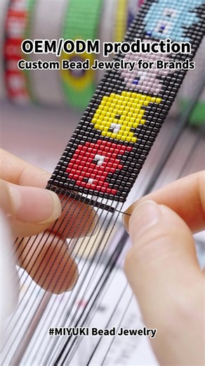 Looking for unique bead jewelry ideas for your next collection? #BeadedJewelry #JewelryDesign #CustomBracelet #JewelrySupplier #productdevelopment