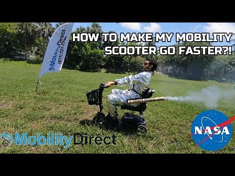 🛵How to Make a Mobility Scooter Go Faster!