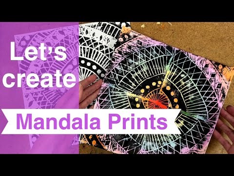 Radial Symmetrical Mandala Designs
