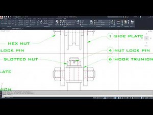 ASSEMBLY DRAWING - CRANE HOOK - PART 1