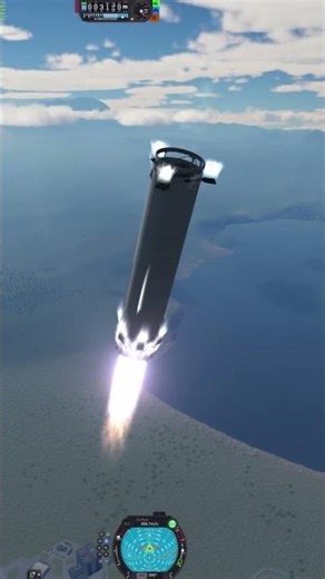 This KSP landing was TOO PERFECT #shorts #kerbalspaceprogram #kos #ksp