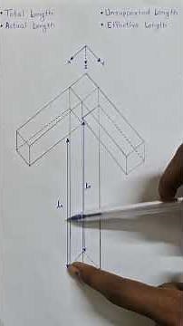 Total Length vs Effective Length of Column | Actual & Unsupported Length Explained |