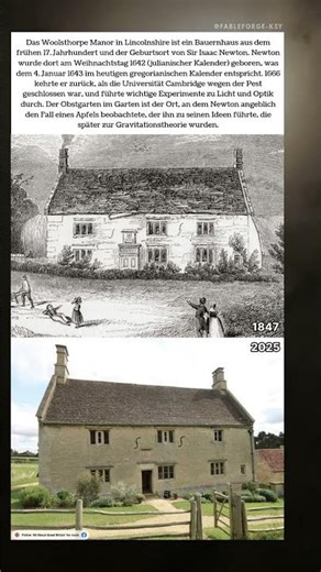 🍎 Wo die Gravitation geboren wurde