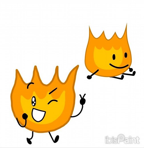 Drawing BFDI Characters Part 24 (Firey)