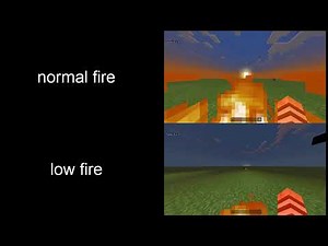 Minecraft Windows 10 Low fire Resource Pack