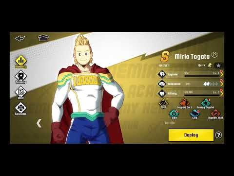 Every Playable Hero & Villain | My Hero Academia: TSH