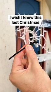 Only way I hang outdoor lights How I hang outdoor Christmas lights on a stucco house. This video is for entertainment purposes only. Always handle tools carefully and follow manufacturer guidelines when putting up your outdoor lights. This original video was produced by Network Media LLC, and Liz & Jeff. #christmaslights #diy #outdoorlights #stucco | Home Hacks & Easy Snacks