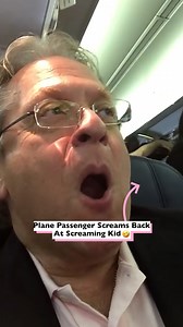 2.8M views · 94K reactions | Passenger screams back at screaming kid on plane 藍 | Four Nine | Facebook