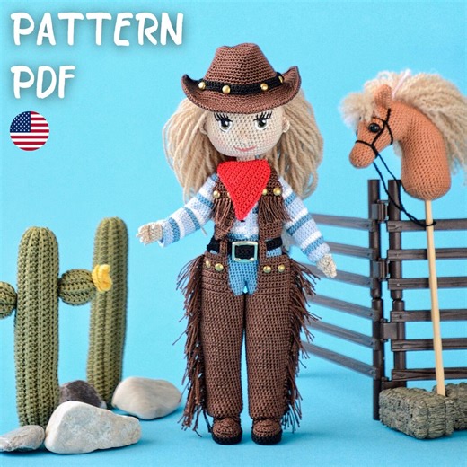 Crochet Cowboy Costume Pattern (outfit Only), Cowboy Costume for Doll, English Pdf, Character Costume, Crochet Cactus, DIY Gift - Etsy
