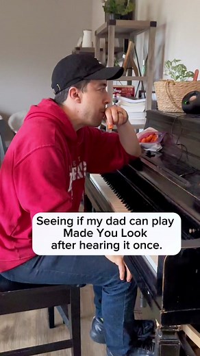 Dad Plays Meghan Trainor's 'Made You Look' by Ear