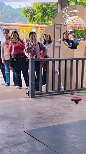 Traditional Spinning Top Performance | Nandan White Pants Yao Cultural Art & Heritage