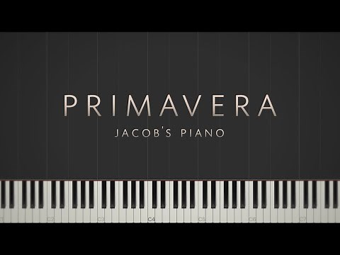 Primavera - Ludovico Einaudi \\\\ Synthesia Piano Tutorial