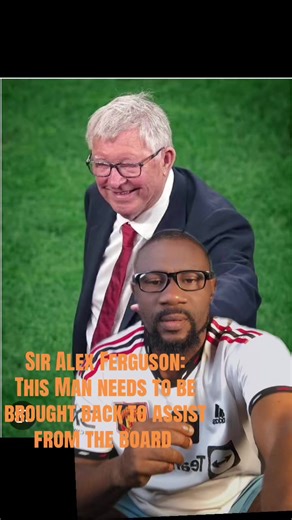 Sir Alex should be brought back to assist the board #greenscreen #MUFC | sir alex ferguson