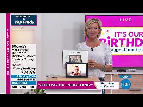 Meta Portal 10" Smart Display with Alexa and Video Calli...