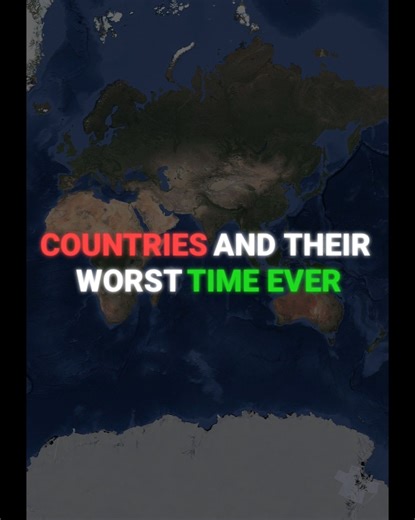 COUNTRIES AND THEIR WORST TIME EVER #history #mapguide #geography #geographythroughmaps #edit