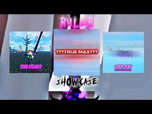 Killstreak Sword Fighting Universe Showcase Ruler