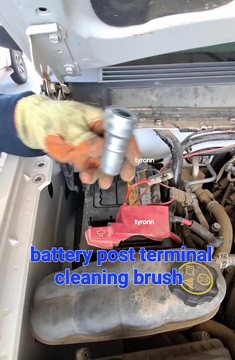 Battery Post Terminal Cleaning Brush Tutorial