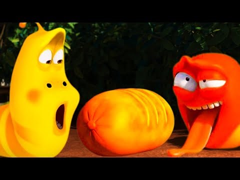 WHO WILL GET THE SAUSAGE FIRST? | LARVA | Cartoons for Kids | WildBrain Kids