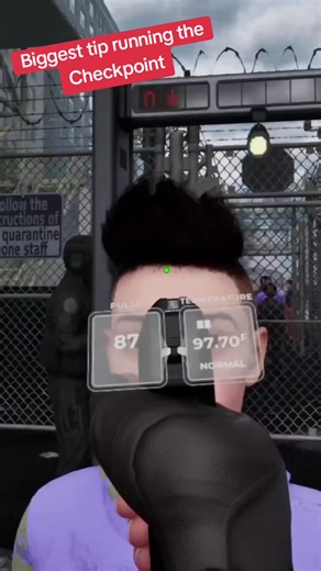 Big tips on how to run your checkpoint in the zombie apocalypse #pcgaming #earlyaccess #quarantinezonethelastcheck #gamesontiktok #zombiegames