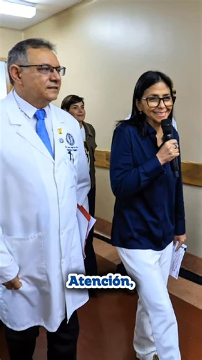 Delcy Rodríguez anunció activación del servicio y programa para la atención de pacientes cardiovasculares | Eduardo Balza