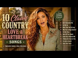 10 Classic Country Music Love and Heartbreak Songs | Miss Country Belle Playlist