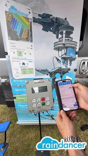 12 reactions | ✅ Remote Control! Mit Raindancer die Regenmaschine bequem per Handy steuern! ✅ Autospeed stellt die Geschwindigkeit automatisch passend zur aktuellen Drucksituation und Sektorwinkel ein Die Fernbedienung ist nicht nur für diese Nortoft Steuerung verfügbar. Die Anbindung für viele weitere Beregnungsmaschinen verfügbar. Sprecht uns an! Raindancer #moreQualityTime #Beregnung #irrigation | Raindancer | Facebook