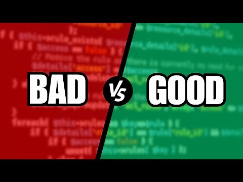 Bad Code vs Good Code