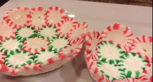 17K views · 98 reactions | Melt peppermints into bowls and ornaments. More happy holiday science activities at experimentexchange.com. | Experiment Exchange | Facebook